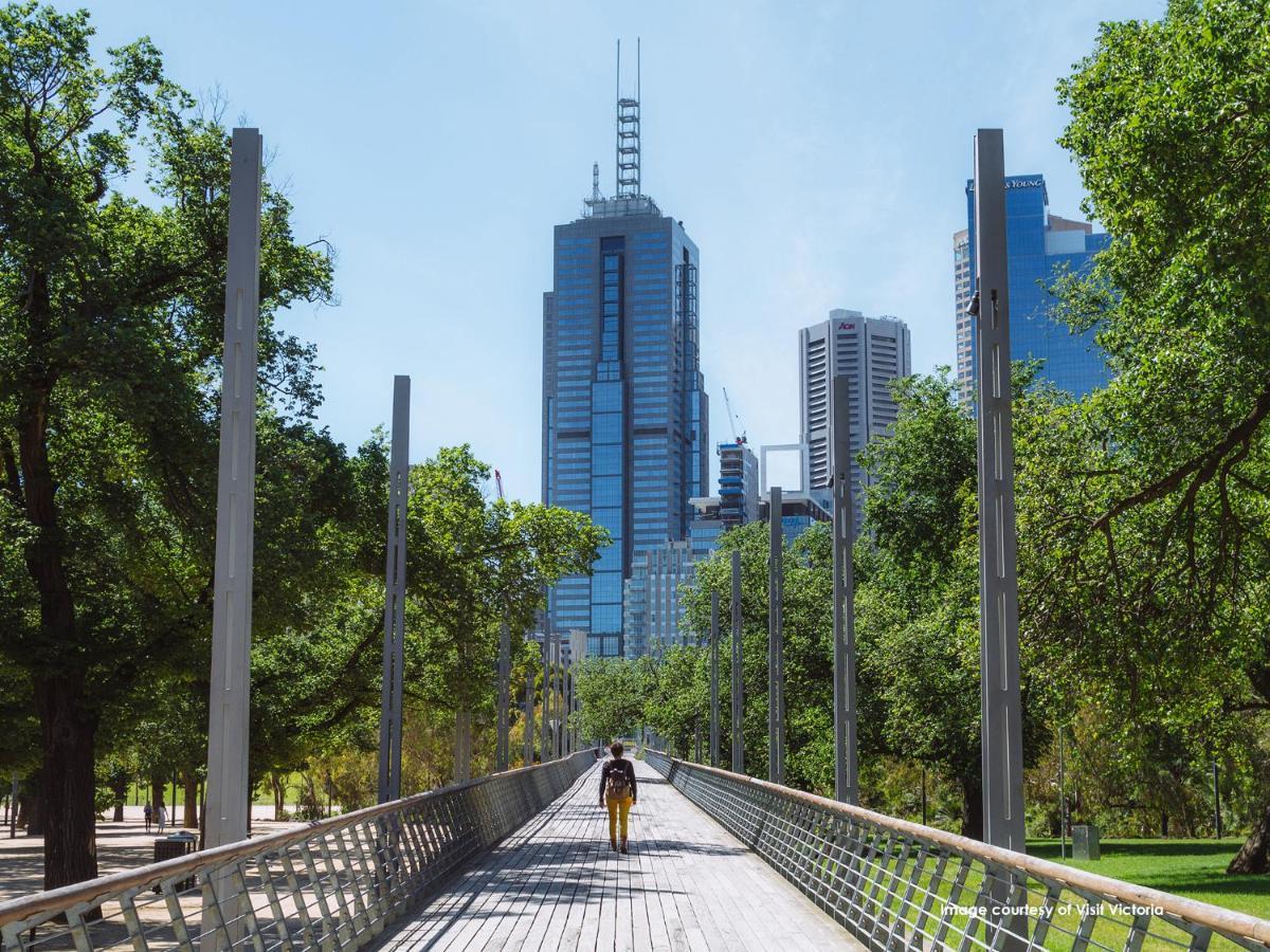 Urban Apartments Melbourne On Elizabeth Luaran gambar