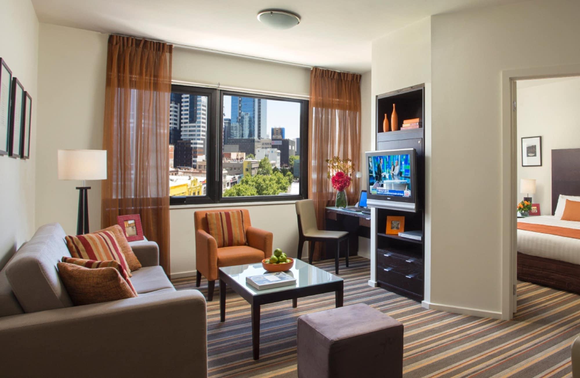 Urban Apartments Melbourne On Elizabeth Luaran gambar