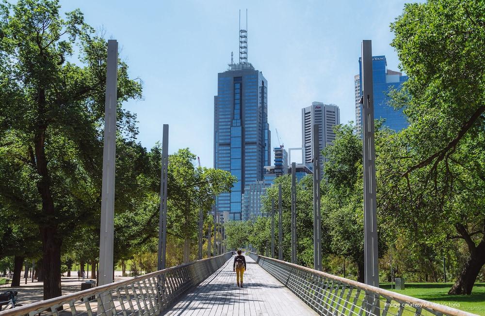 Urban Apartments Melbourne On Elizabeth Luaran gambar